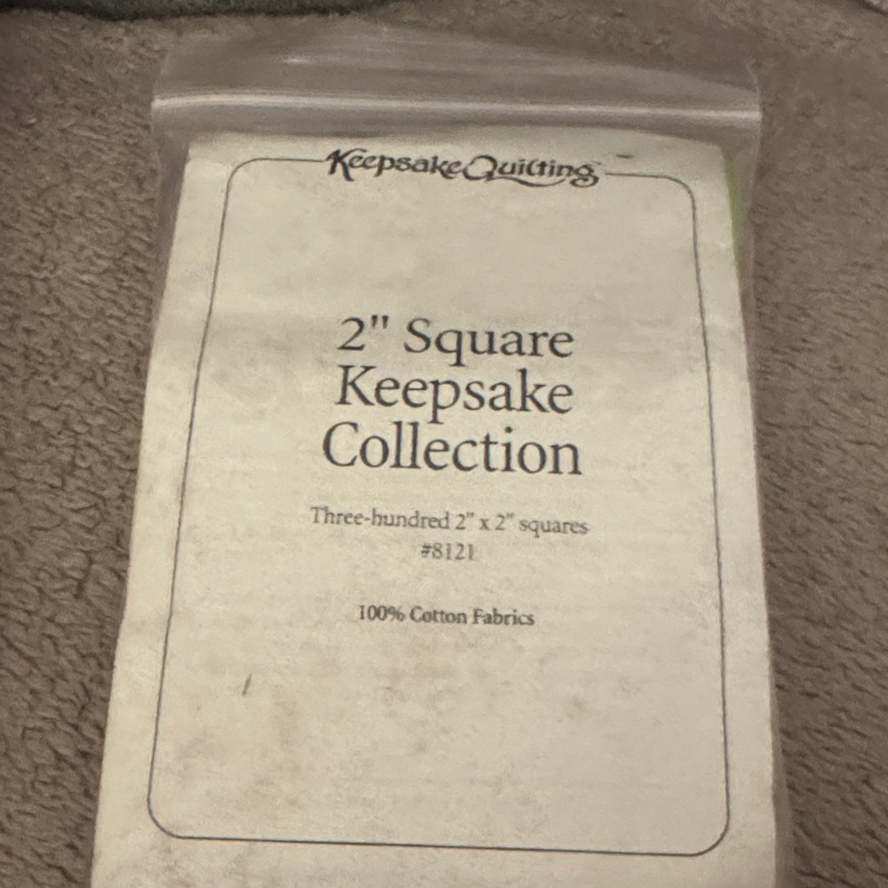 Keepsake Quilting 2" Square Collection